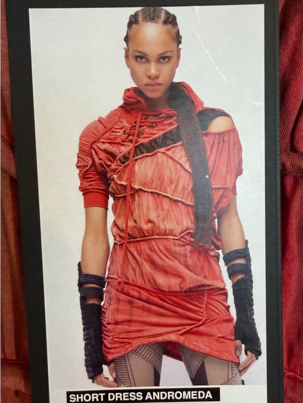 NWT Demobaza Short Andromeda Dress Mini Futuristic Clothing Size XS